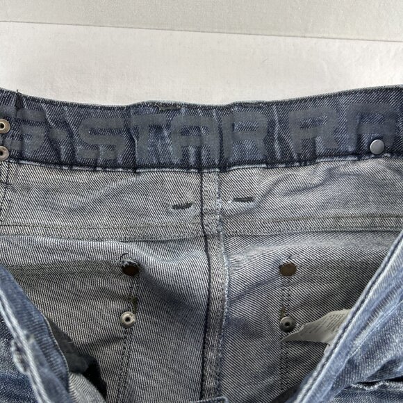G Star Raw Jeans Corvet Straight Women’s Size 31 Blue Denim Zip Pocket - Picture 10 of 12